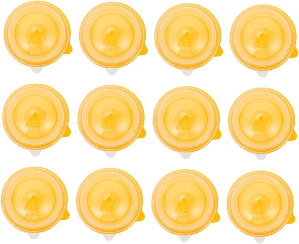 100pcs Transparent Mini Cake Box Round Plastic Muffin Holders for Desserts for Weddings Parties and Bakeries Lightweight and Portable Cupcake Containers