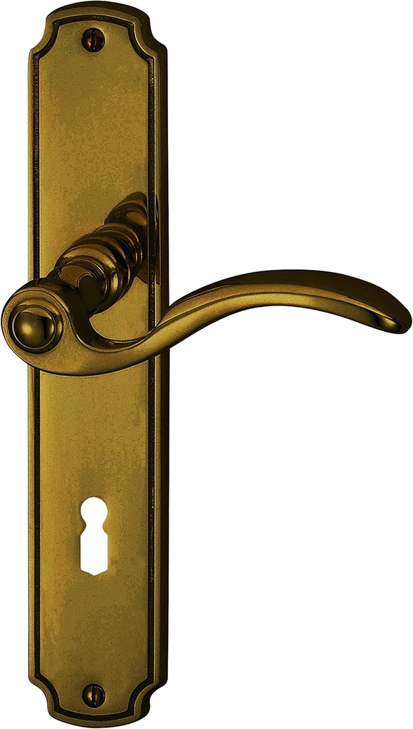 Rebeca LS Burnished Brass Door Handle Set Door Fittings Door Handle – for Internal Doors – 32410023