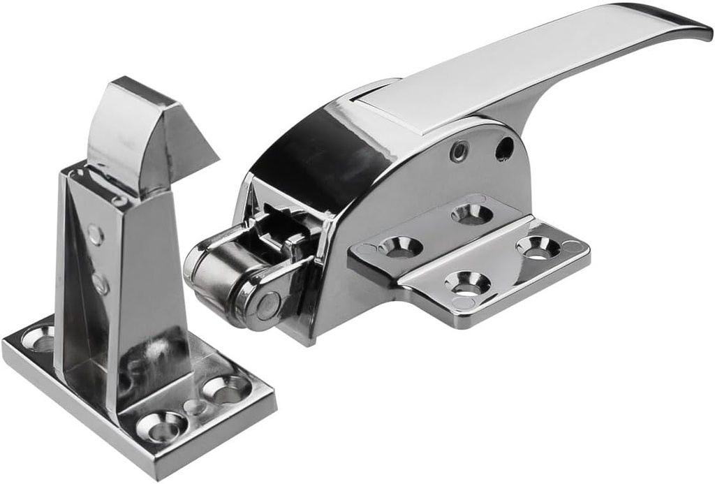 Adjustable Latch Spring Loaded Walk in Freezer Cooler Door Handle Grip