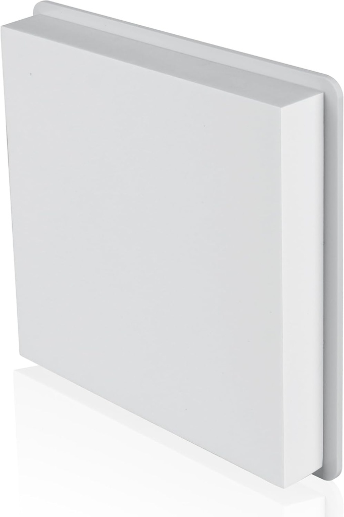 AGSD-H Pool Skimmer Cover Plug for Hayward SP1091LX Dyna-Skim Above-Ground Pool Skimmer Winter Guard, Pool Wide Mouth Skimmer Plug 5 5/8" H x 5 7/8" W（White）