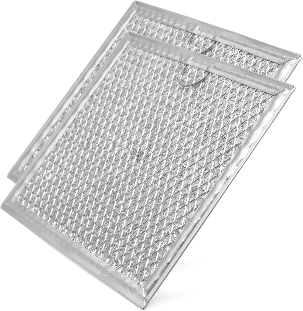 2Pcs Microwave Oven Grease Filter Replacement for Samsung Model ME19R7041FS ME19R7041FS/AA ME19R7041FT ME19R7041FT/AA ME19R7041FB ME19R7041FB/AA