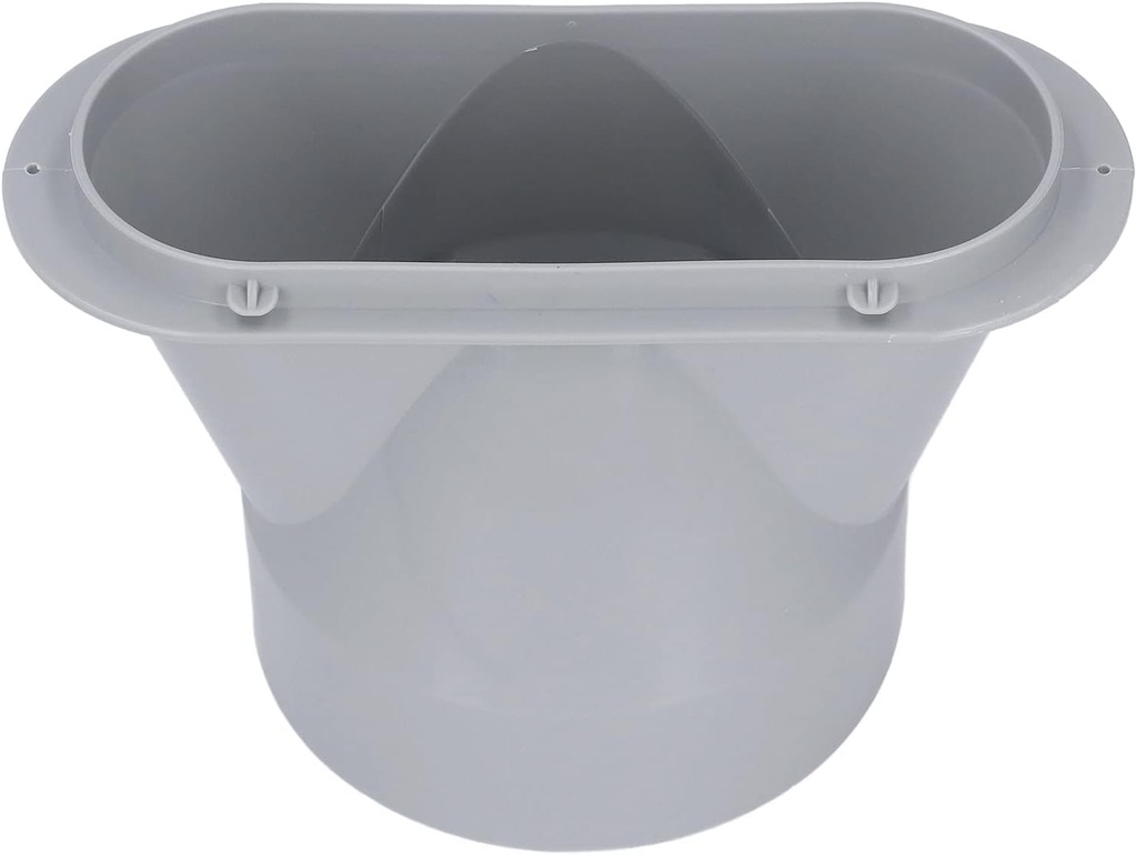 Portable Ac Window Vent Kit, Exhaust Hose Connector, 5 Inch Portable Air Conditioner Exhaust Hose Coupler Air Conditioning Part Window Adapter Supports CW and CCW Threads