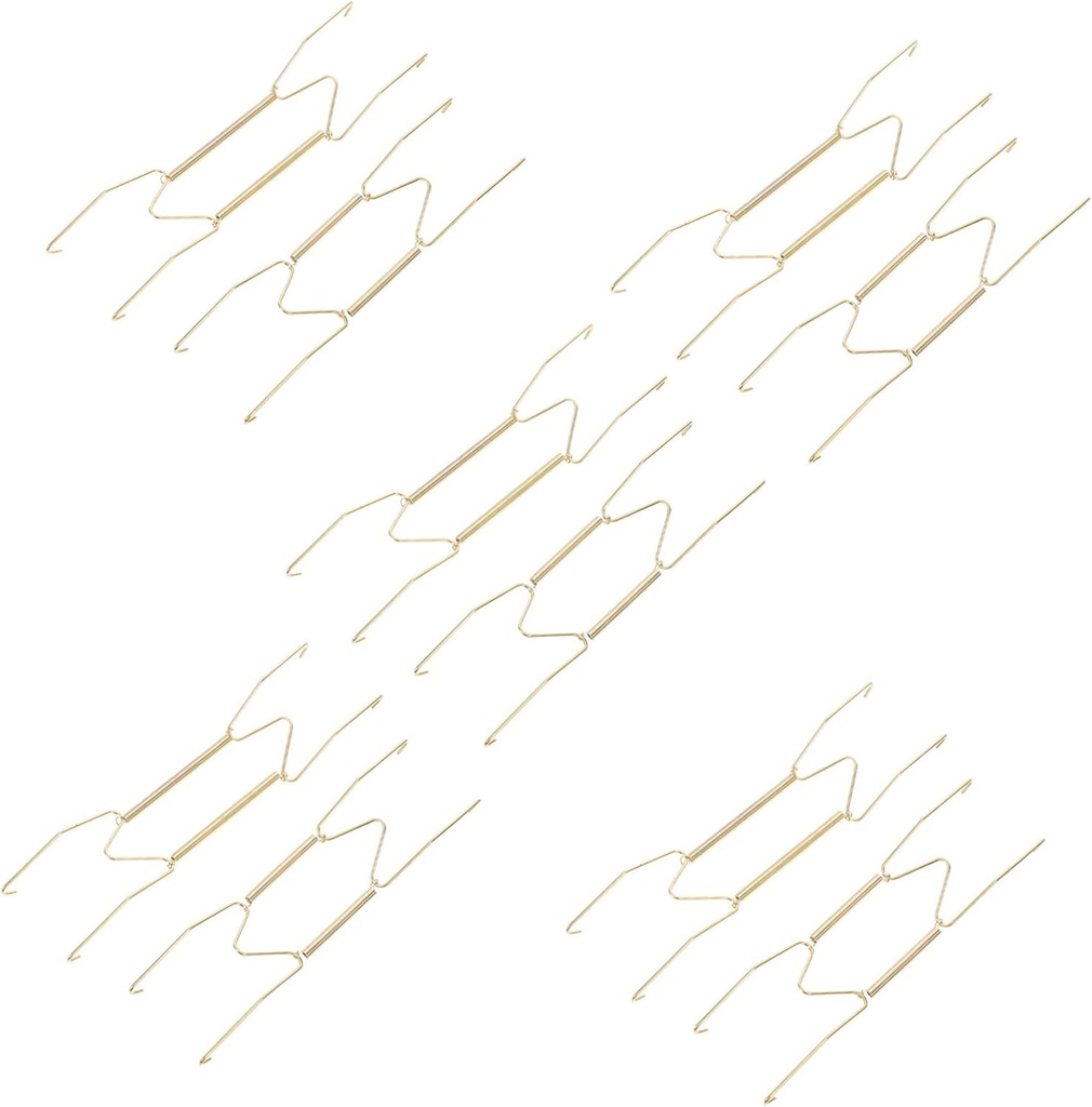 10pcs Wall Wire Plate Hangers Wire Spring Hooks for Hanging Decorative Plates Hanger Hooks for Art Class Bookstore
