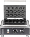 Commercial Mini Grid Waffle Maker Machine, Small Waffle Bites Maker for Kids, Makes Square and circular Tiny Waffle Bites, Ideal for Breakfast, Snacks, Desserts and More