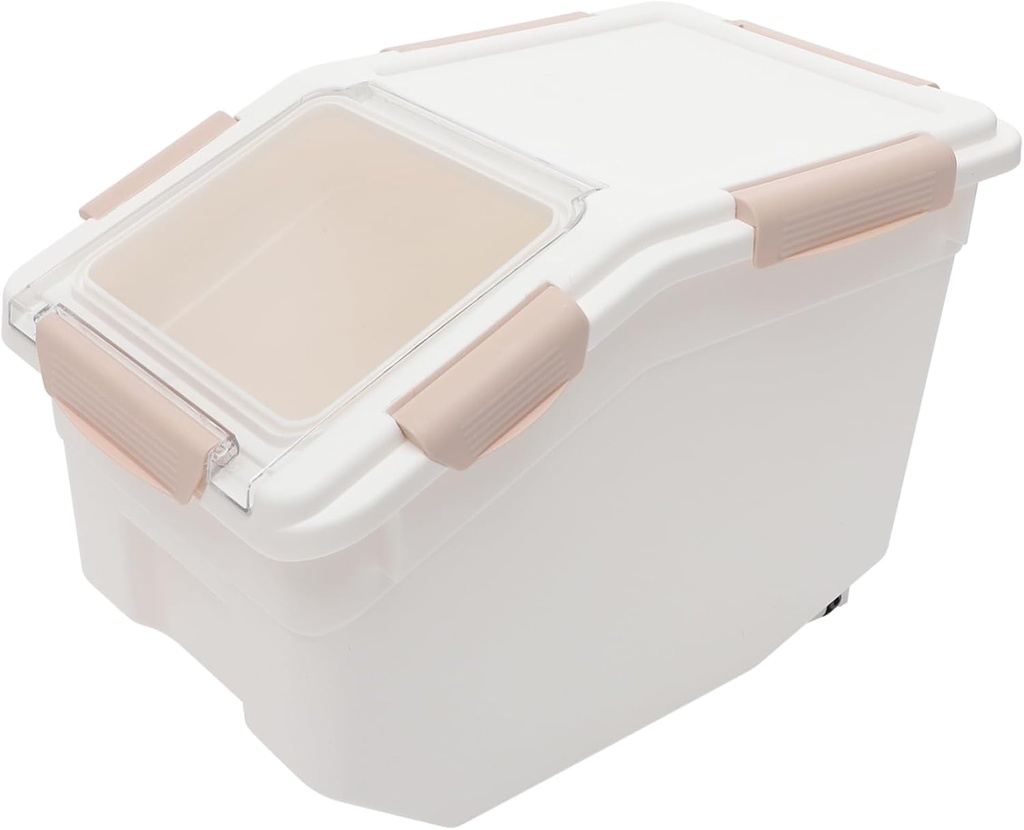 1pc Sealing Rice Bin Moisture Rice Container for Kitchen Storage Stylish Bucket for Soybeans and Coarse Grains