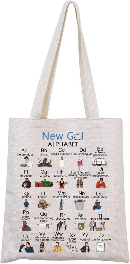 MNIGIU G TV Show Inspired Tote Bag - Merchandise for Fans