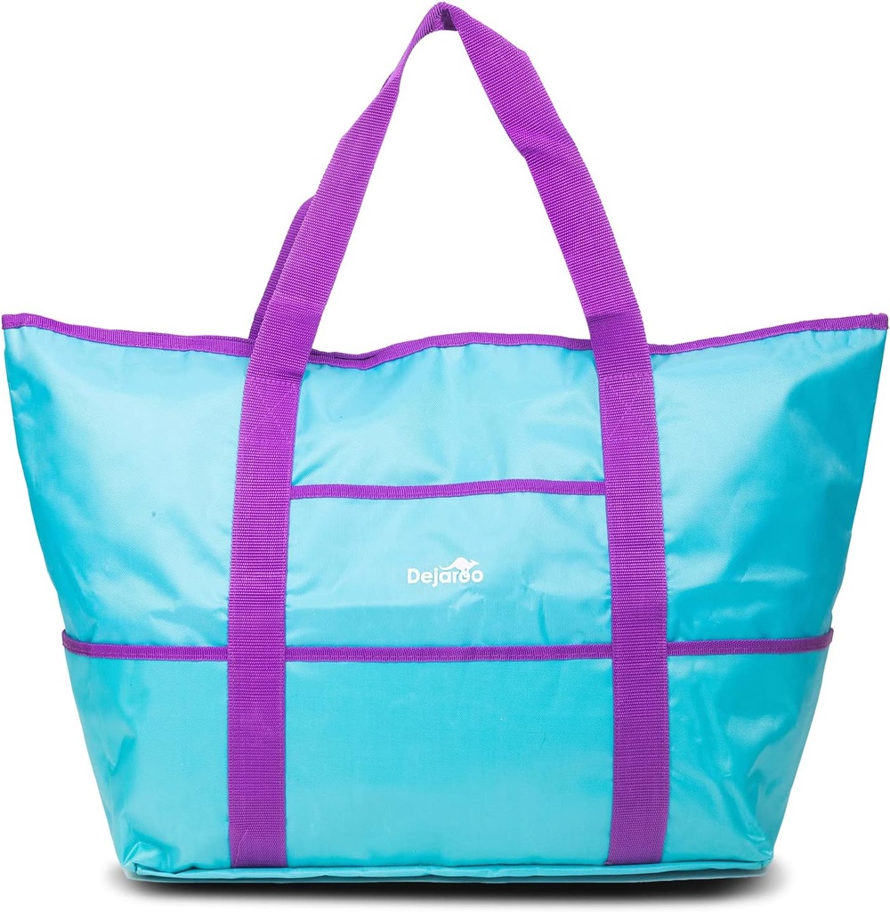 Dejaroo Waterproof Beach Bag - Weekend Overnight Tote - Large and Lightweight