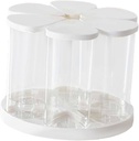 Rotation Food Storage Container Grain Dispenser Reusable Countertop Kitchen Organizer Jar for Sugar Cereal Beans Peanut Flour