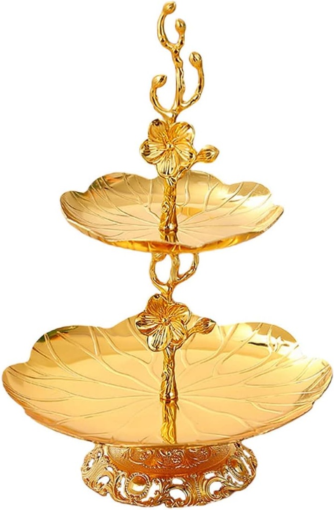 Plate Cupcake Carrier Party Serving Tray Fruit Tray Desktop Dessert Stand