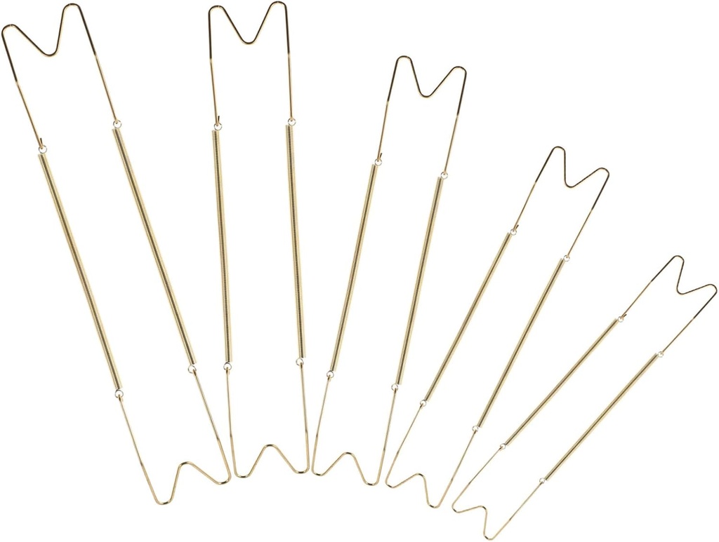 5Pcs Stainless Steel Decorative Plate Wall Holders Invisible Plate Display System for Home Decoration for Various Settings Includes Hangers