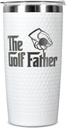 Gifts for Dad - Golf Gifts for Dad - New Dads Christmas Gift from Daughter, Son, Kids - Golfing Gift for Men, Golfers - Ideas for Husband, Papa, Father - 20 Oz Golf Fathers Tumbler