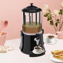 Hot Chocolate Maker Machine, 400W Milk Heater Beverage Drink Maker, 10L Commercial Hot Chocolate Dispenser Milk Warmer, Hot Cocoa Maker for Heating Chocolate Coffee Milktea