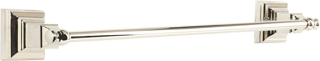 Amerock BH26513PN Markham 18 in (457 mm)- Towel Bar in Polished Nickel