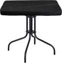 Outdoor Square Table Cover, 420D Oxford Patio Square Table Top Cover Waterproof Protector Garden Patio Furniture Covers (Black, 36"L x 36"W x 4"H)