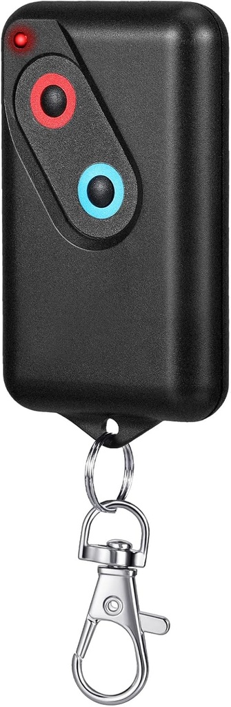 Kingdder 1 Piece Garage Door Remote Compatible with Guardian 2211 L 2 Button Garage Door Remote Transmitter 303mhz/390mhz Gate Opener Transmitter with Keychain