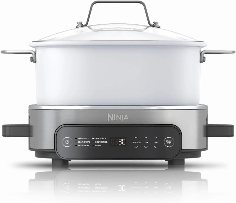 Ninja Foodi Everyday PossibleCooker 6.5-Qt Multi-Cooker, 6-in-1 with Rice & Pasta Presets, 1400W, Nonstick Pot