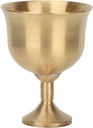 Vintage Gold Goblet, Chalice Goblet, Brass Wine Glasses Ritual Holy Chalice, for Carnival Party Drinking Supplies Decoration Collection Present
