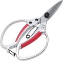 Senkichi SGP-5NS Plant Shears, Aluminum Handle, Ordinary Blade, Cutting Estimated Lift, Up to 0.3 inch (8 mm)