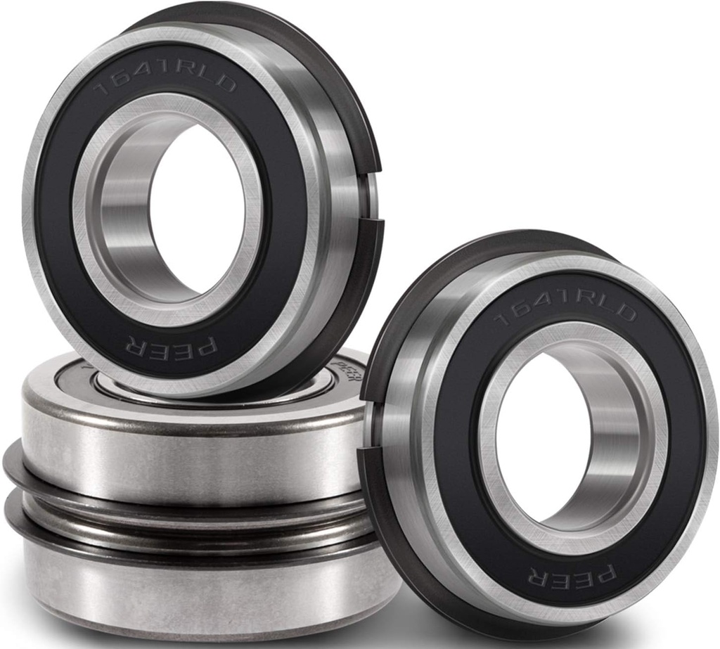 Yoursme 4 Pack Garage Door Torsion Spring Center Support Precision Bearings ID 1" x OD 2", Rotating Smooth Quiet & High Load and Durable