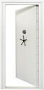 SnapSafe® Premium Vault Door (36" x 80") - Off-White