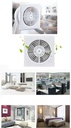 Exhaust Fan,Ventilation Fan, Technology, Quiet,White,Room Installation Bathroom Exhaust Fan Exhaust