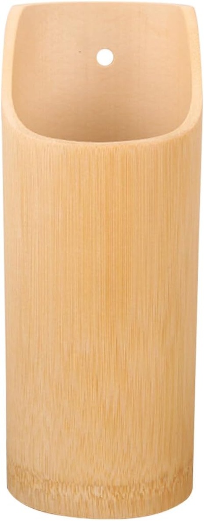 PRETYZOOM Bamboo Chopstick Holder Utensil Organizer for Kitchen Countertop Storage Compact Flatware Basket for Chopsticks Forks Spoons and Pens