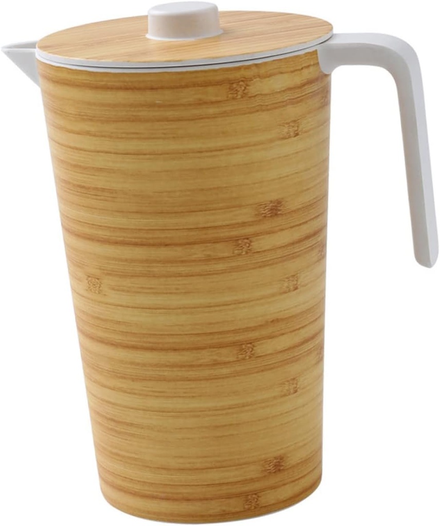 Round Water Jug Household Water Pitcher Beverage Kettle Iced Tea Pitcher Party Water Dispenser Old Fashioned Glass Lemon Juice Containers Water Kettle Water Pot Cold Water Pitcher