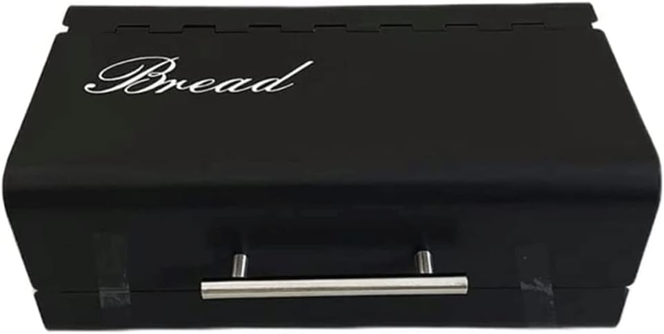 POCHY Fashion bread box Portable Bread Box, Space Saving Suitable For Kitchen Counter Bread Bin Rustic Bread Holder Large Capacity Bread Storage exquisite