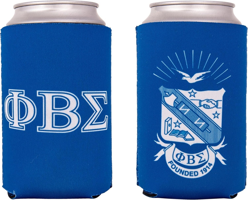 Desert Cactus Phi Beta Sigma Can Insulator Beverage Cooler PBC GOMAB Divine 9 Foam Beverage Holder (2)