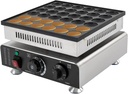 Mini Dutch Pancake Baker 36PCS 1.8 Inches Commercial Electric Nonstick Waffle Maker Machine, 900W Pancake Maker with Thermostat & Timer Separate Control for Home Kitchen Restaurant