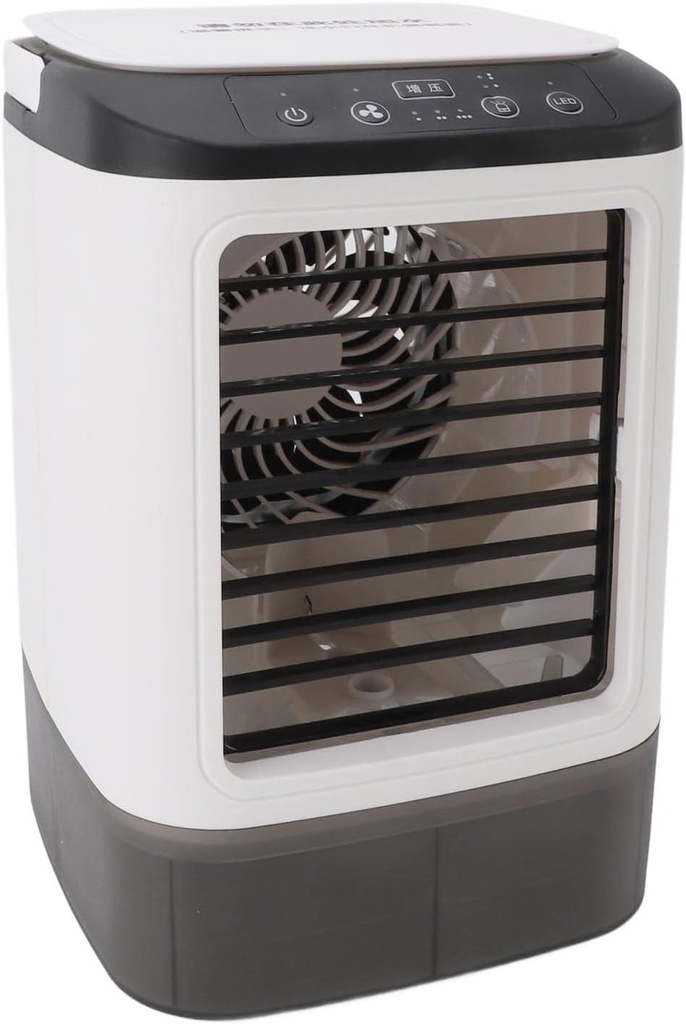 Portable Air Conditioners, 900ml Water Tank Personal Air Conditioner with Cooling, Humidifying, Misting Function, USB Powered Mini Evaporative Air Cooler for Bedroom, Office, Room