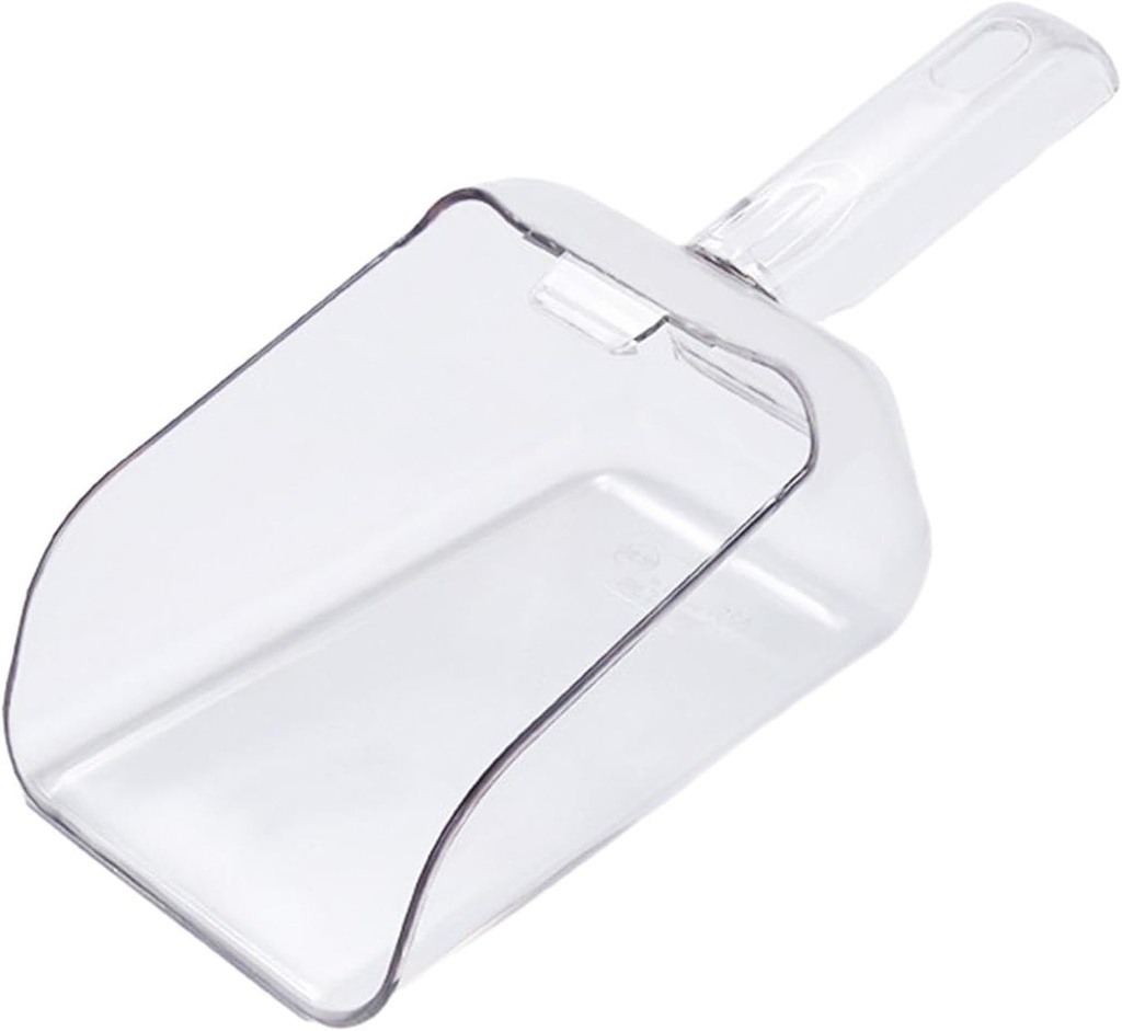 Scoop Kitchen Utensils Multiuse Serving Scoop Ice Maker Scoop Pet Doof Scoop for Commercial Kitchen, 11.8cmx29.3cm