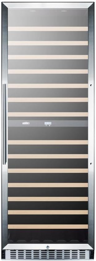 Summit SWC1966 Wine Chiller Beverage Refrigerator, Glass/Black