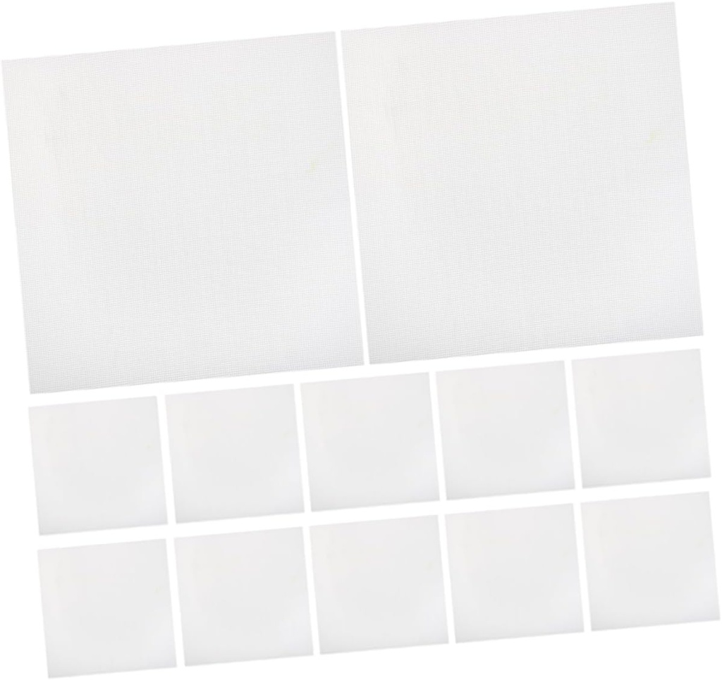 12pcs Reusable Silicone Dehydrator Sheets Non-stick Oven Mats for Fruits Vegetables Baking Trays