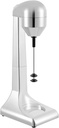 Milkshake Maker, 110V Electric Milk Shake Blender with One 16.91 oz Measuring Stainless Steel Cup for Drink Mixer, Slush, Margaritas, Silver