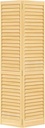 Kimberly Bay Closet Door, Bi-fold, Louver Louver Plantation (32x80)