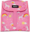 Packit Freezable Lunch Sack, Unicorn Dream Pink, Built with EcoFreeze Technology, Foldable, Reusable, Fold Closure, Perfect for Fresh Meals On the Go
