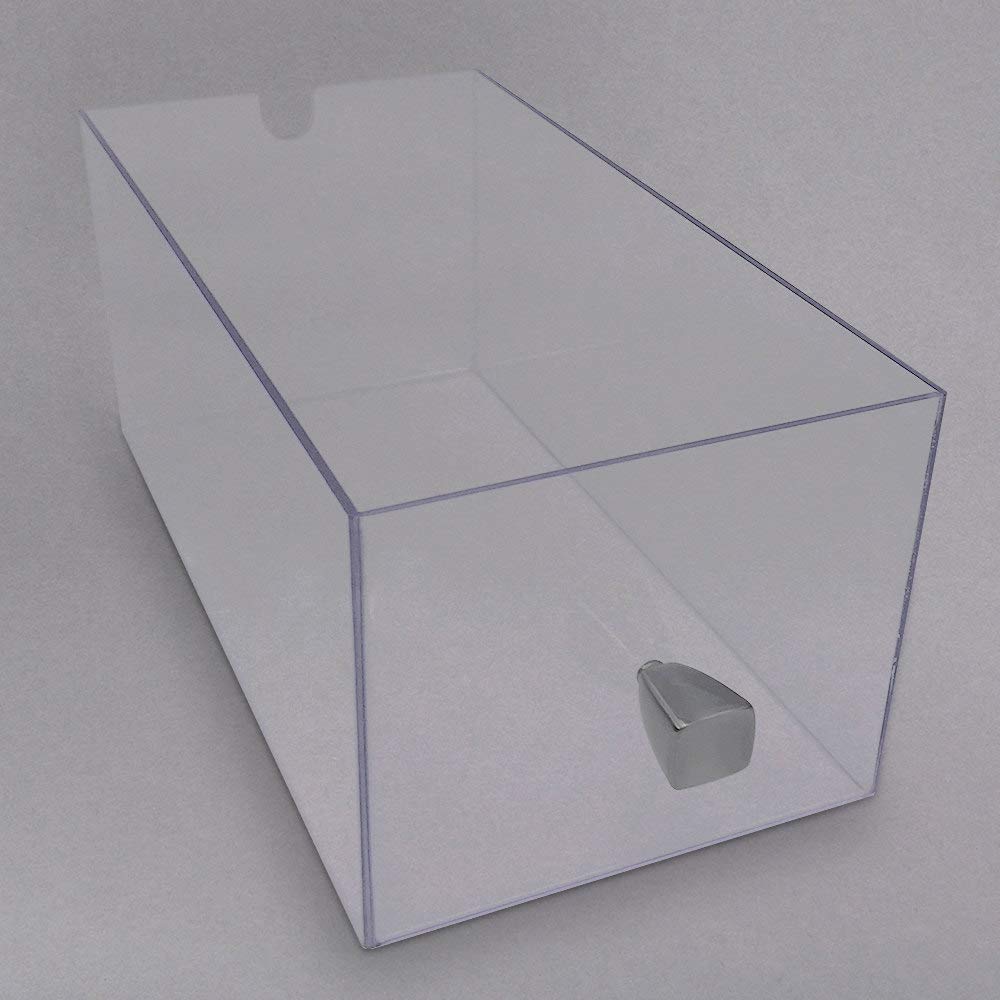 Eco Modern Collection – Replacement Drawer for 3 Drawer Bread Box – 5.9375W x 11.5D x 5.375H, Acrylic