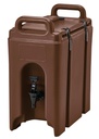 Cambro Camtainer 2.5 Gallon Insulated Beverage Dispenser for Coffee, and Hot or Cold drinks - dispenser for catering, party, or events (Brown)