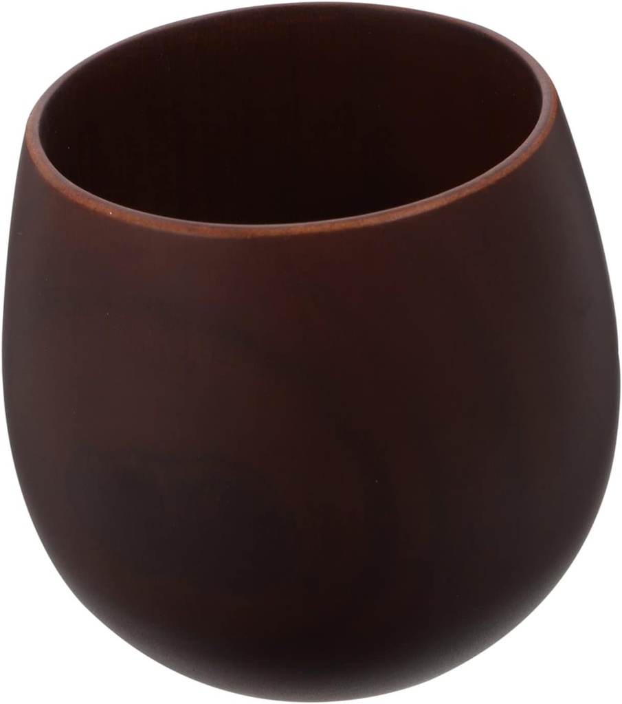 Wooden Teacup 250ML Large Capacity Sake Serving Cup Natural Wood Drinkware for Home for Tea Water Sake
