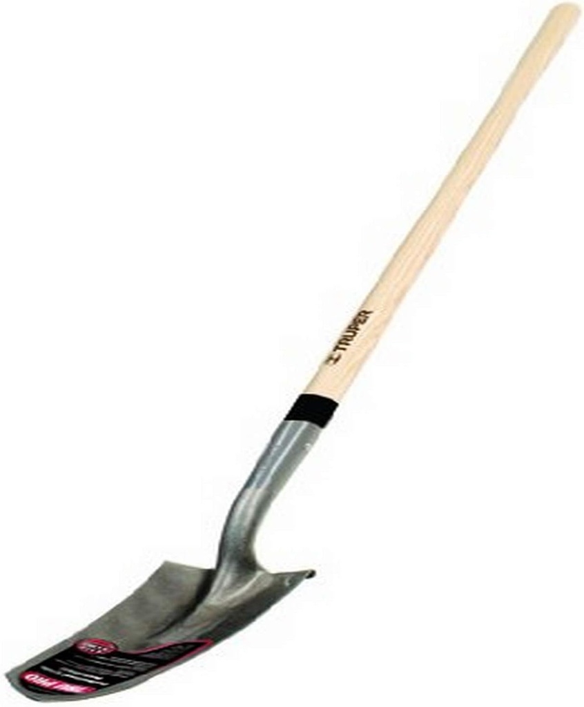 Truper 31348 Tru Pro 47-Inch Trenching Shovel, 5-Inch Blade, Ash-Wood Handle