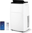 GOFLAME Portable Air Conditioner & Heater 13000 BTU, 4-in-1 Stand up AC Unit, Dehumidifier, Heater & Fan with Remote Control Window Kit For Rooms up to 600 Sq.ft