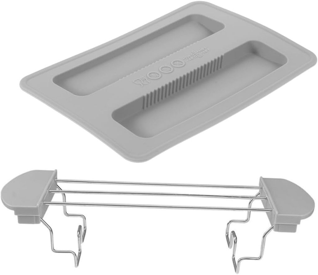 1set Protective Toaster Cover Dust Cover for Bread Maker Sandwich Clip Efficient Kitchen Accessory for Clean Safe Use Compatible Toaster Ovens