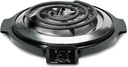 Elite Gourmet ESB-300X Single Countertop Coiled Burner, 1000 Watts Electric Hot Plate, Temperature Controls, Power Indicator Lights, Easy to Clean, Black