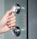 KAFENDA Strong Suction Cup Handle is Suitable for Glass Doors and Windows, as Well as cabinets. It Features a Seamless Installation, is Washable, and can be reused