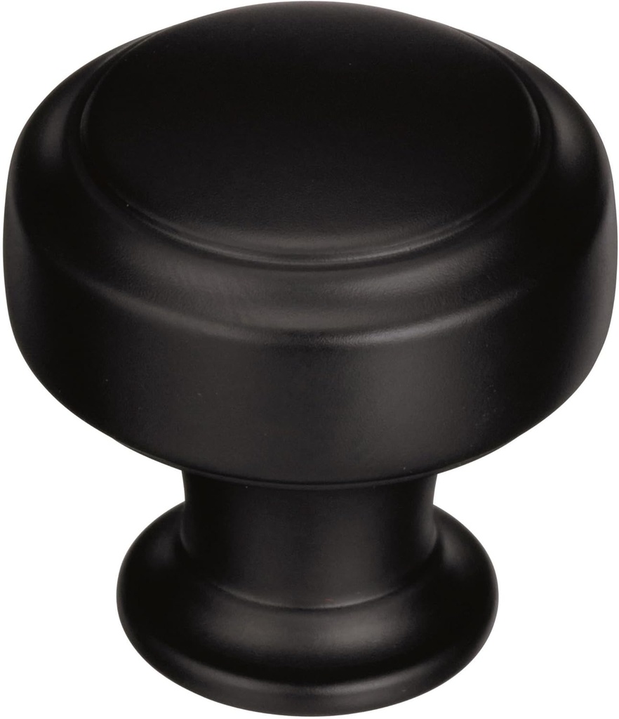 Amerock | Cabinet Knob | Black Bronze | 1-3/16 inch (30 mm) Diameter | Highland Ridge | 1 Pack | Drawer Knob | Cabinet Hardware