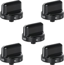 Upgrade 316564511 Stove Knobs Replacements, Only Compatible with Frigidaire Gas Range/Oven/Stove Knobs, Cooktop Burner Control Knob Replacement Part for AP4433359 (5 Packs)
