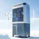 Commercial Evaporative Air Cooler Fan, Swamp Cooler Air Conditioner with 3-Speed, Large Water Tank, 120°Oscillation, Move The Scroll Wheel, Industrial Air Conditioning Fan for Room Outdoor(110x48x31cm