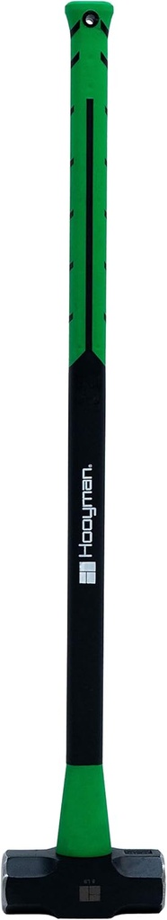 Hooyman Sledge and Club Hammer with Heavy Duty Construction, Ergonomic No-Slip H-Grip Handle, Fiberglass Core, High Strength Steel for Construction, Gardening, Land Management, Yard Work, and Outdoors