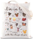 FOTAP I’m In Love Snacks Inspire Merch WDW Trip Travel Tote Bag Magical Gift Fairytale Fans Handbag Magic Kingd*m Gift